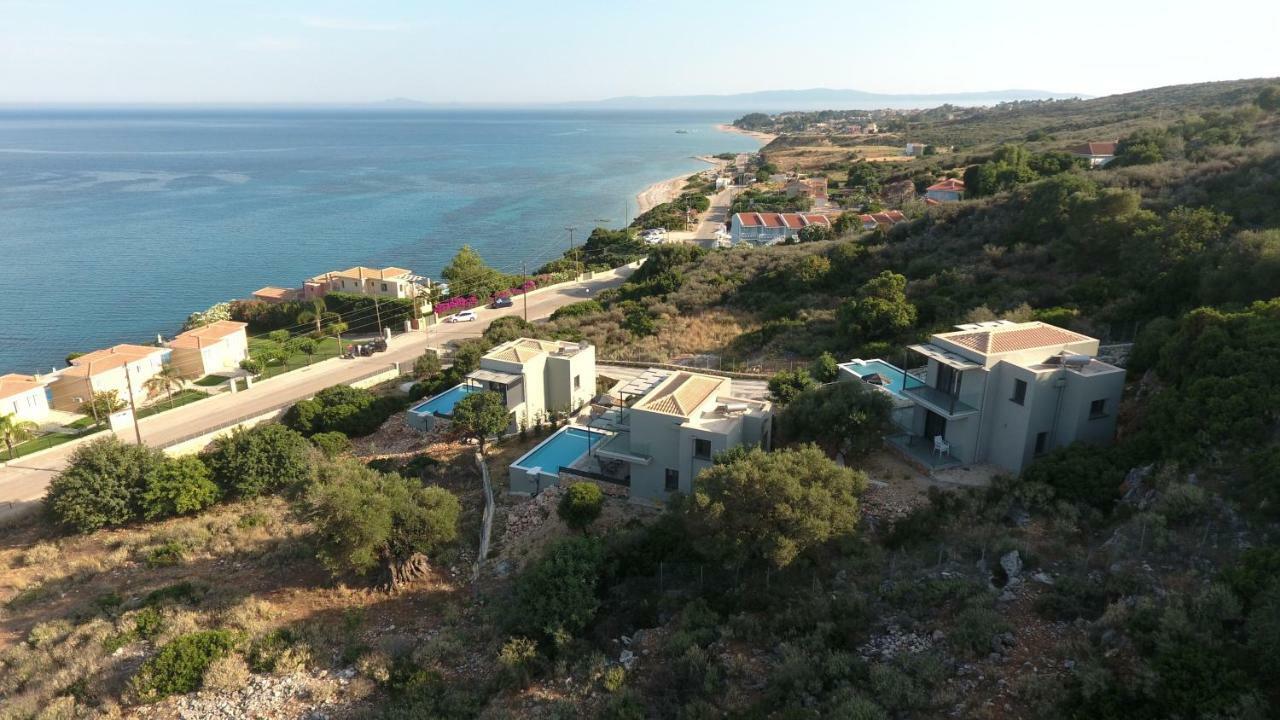 Villa Blue Sea Spathíon Esterno foto